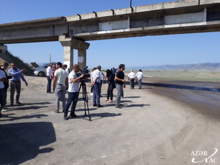   Media representatives visit liberated Aghdam district  
