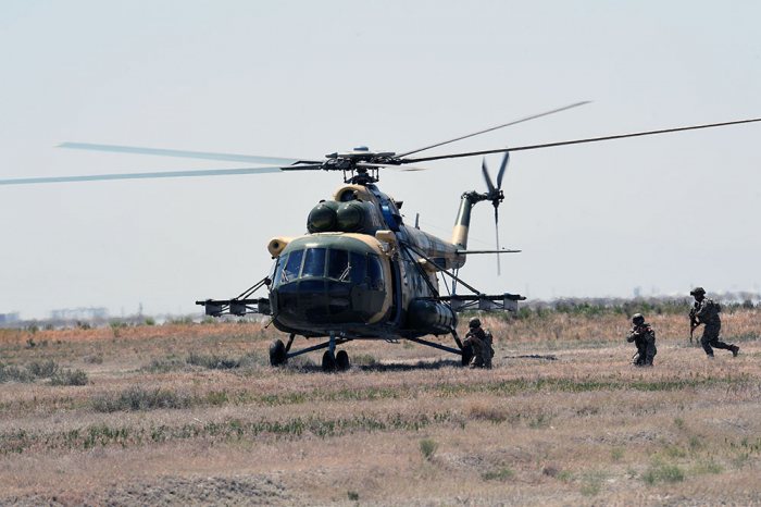   Soldaten der aserbaidschanischen Armee nehmen aktiv an den Übungen "Anatolischer Phönix-2021" teil  