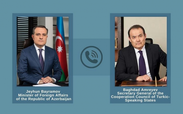 Ceyhun Bayramov Bağdad Amreyevlə müzakirələr apardı