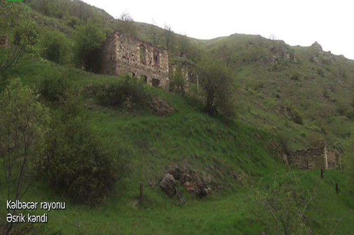   لقطات من قرية أسريك في منطقة كالبجار-  فيديو    