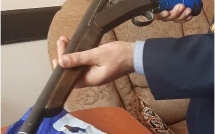 Hacıqabul sakininindən narkotik və silah götürülüb  
