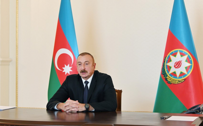   الرئيس إلهام علييف:  "يجب على تنسيق جهود إيران وأذربيجان " 
