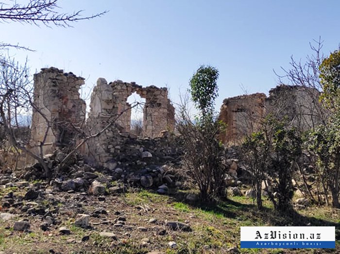 Ermənilər İslamdan əvvəlki abidələri də dağıdıblar 
