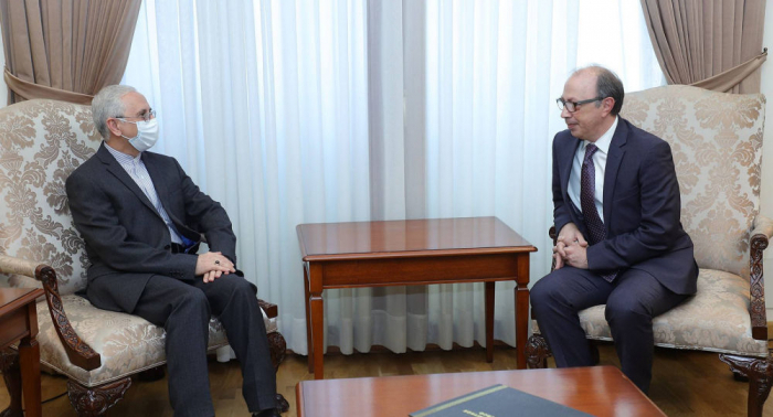 Armenian FM meets Iran’s ambassador
 