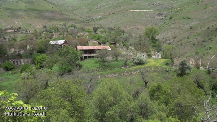   Village de Mulkudéré de la région de Khodjavend -   VIDEO    