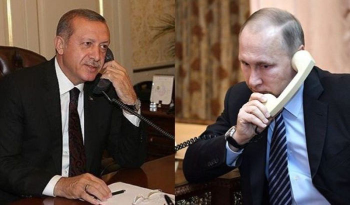 Erdogan, Putin discuss clashes in Gaza