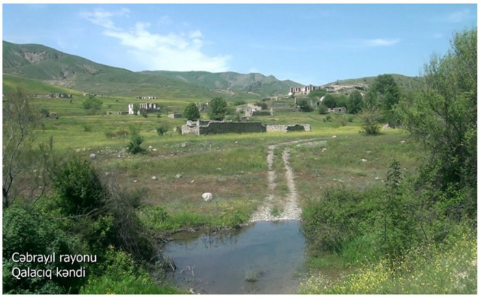   Videoaufnahmen   des Dorfes Galadchik in der Region Dschabrajil 