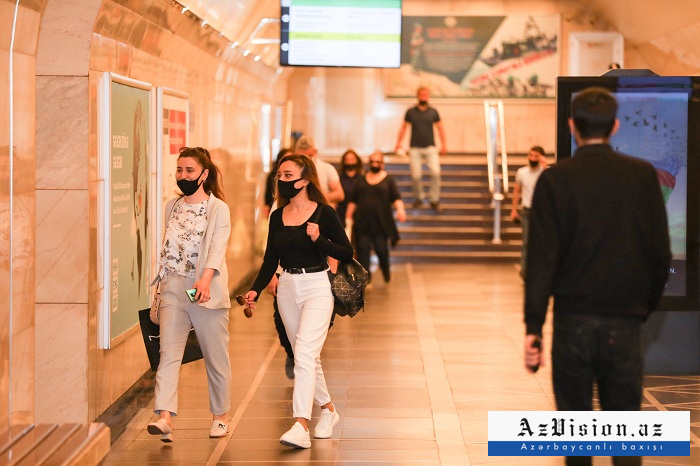  Le trafic du métro de Bakou a repris après une pause de 7 mois -  PHOTOS  