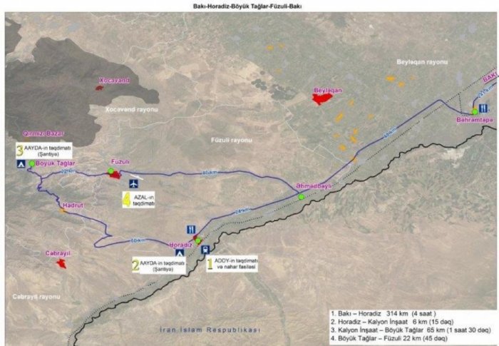 Se anuncia la fecha de puesta en marcha de la autopista Horadiz-Minjivan-Aghband