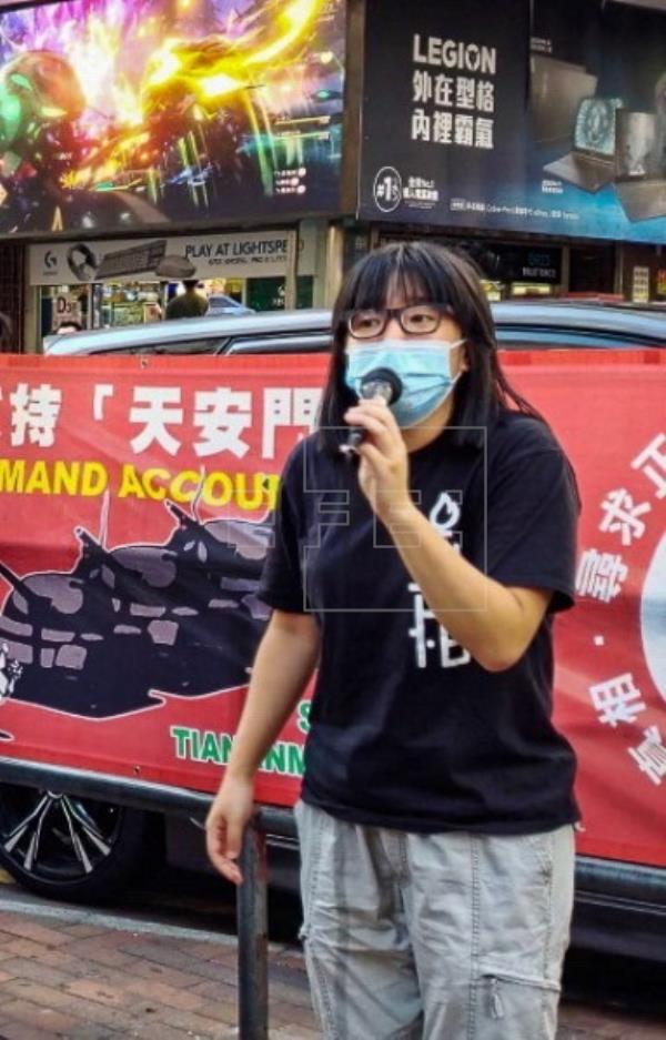 Detenida en Hong Kong una de las organizadoras de la vigilia anual por Tiananmen