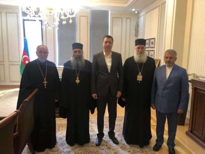   Delegation des georgischen Patriarchats besucht Aserbaidschan  