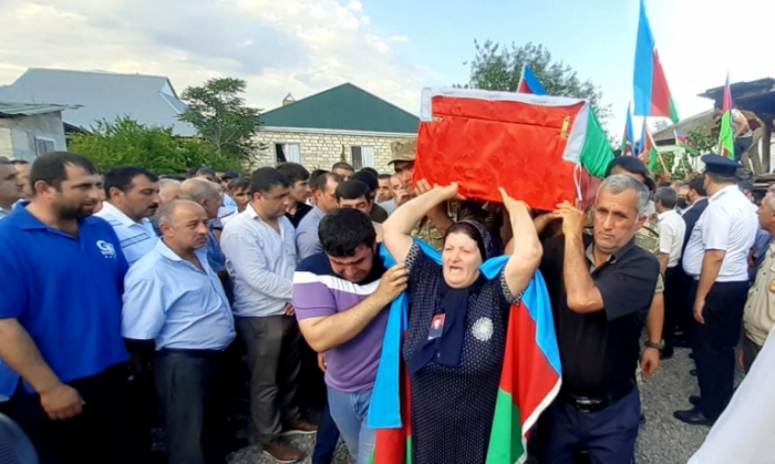   Azerbaijani serviceman martyred in Patriotic War laid to rest  
 