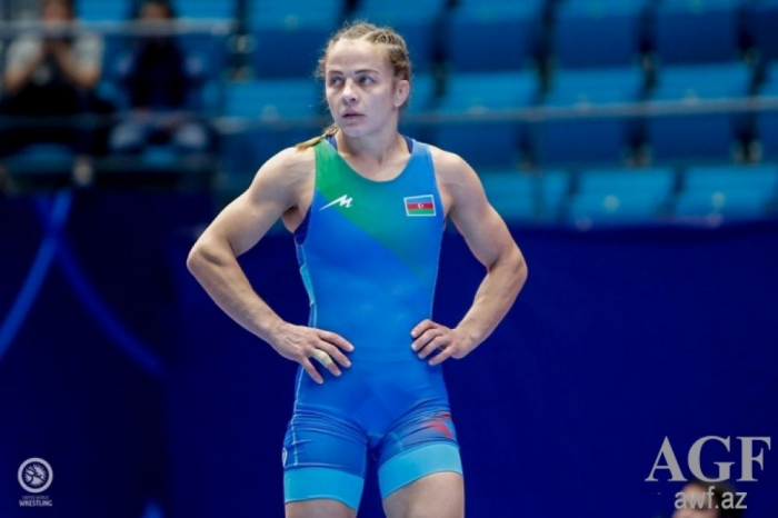 Azerbaijani female wrestler claims gold at Poland Open