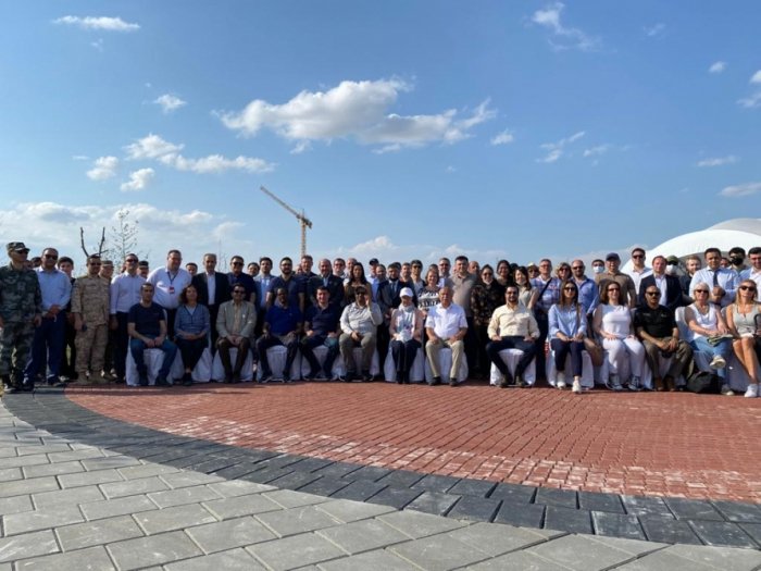  Representatives of diplomatic corps to Azerbaijan end visit to Aghdam 