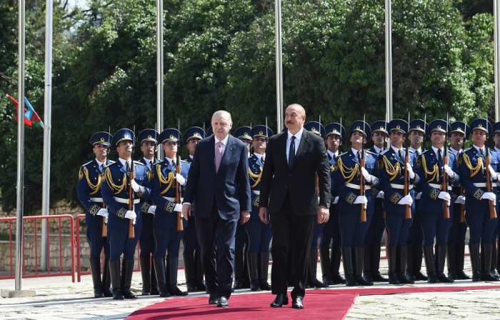  Turkish President arrives in Shusha - VIDEO