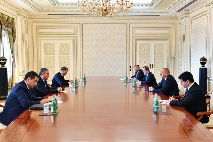  President Ilham Aliyev receives Kazakh Deputy PM 