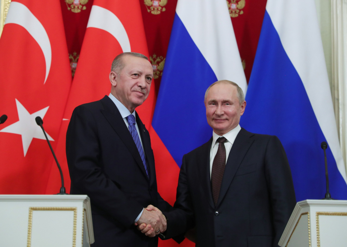   Erdogan et Poutine discutent du Haut-Karabagh  