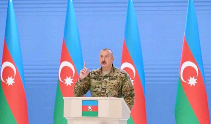       Prezident:    "Müharibə nəticəsində Ermənistan ordusu məhv edilib"  
   