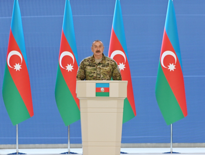   الرئيس علييف:  "ناغورنو كاراباخ كانت دائما أرض أذربيجان" 
