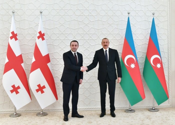  President Ilham Aliyev phones Georgian PM 