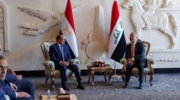 السيسي أول رئيس مصري يزور العراق منذ عقود