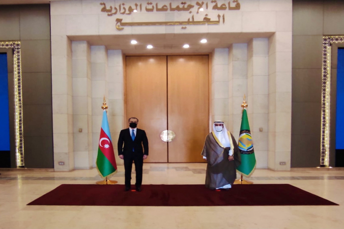 Le ministre azerbaïdjanais des AE rencontre le secrétaire général du Conseil de Coopération des Etats Arabes du Golfe 