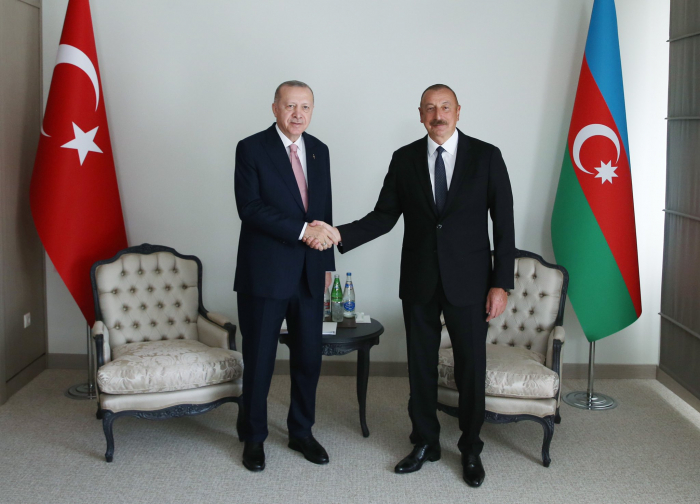 إلهام علييف ورجب طيب أردوغان يعقدان لقاء واحد لواحد في شوشا 