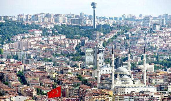 Eröffnung des Schuscha-Konferenzsaals und Haus von Aserbaidschan in Ankara