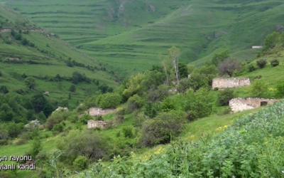  La aldea de Sheylanli de Lachin-  Video  