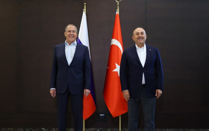 Çavuşoğlu rusiyalı həmkarı ilə Qarabağdan danışıb