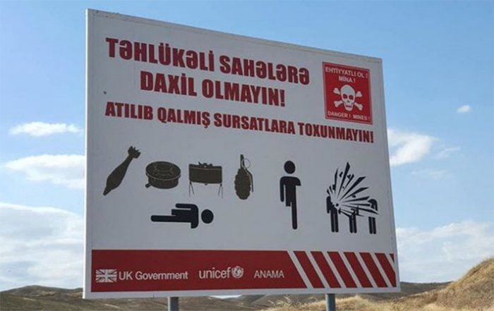 Minalı ərazilərə keçmək istəyən şəxslər saxlanıldı