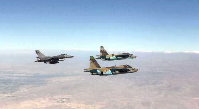   Anatolian Eagle - 2021:  Azerbaijani military pilots accomplish tasks of last stage -  VIDEO  