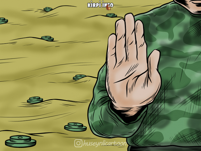 Des dessins animés : Eco-terreur, mines terrestres, Delta, Pashinyan 