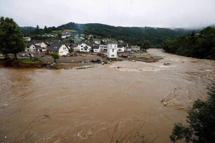 More than 20 die in floods in western Europe, dozens missing