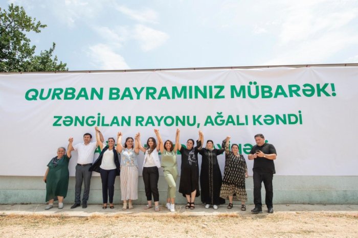 Zəngilanın Ağalı kənd sakinləri öz yurdlarında qurban kəsiblər  
