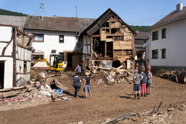   Germany Floods Aftermath -   NO COMMENT    