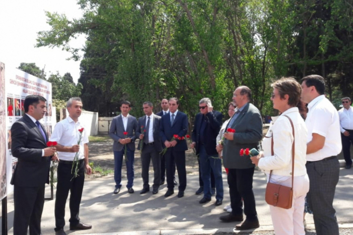   French deputies view crime scenes caused by Armenia’s missile attacks on Azerbaijan’s Ganja  