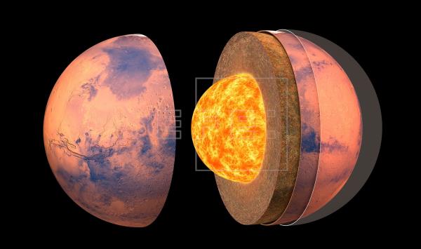 La estructura interna de Marte revelada gracias a sus movimientos sísmicos