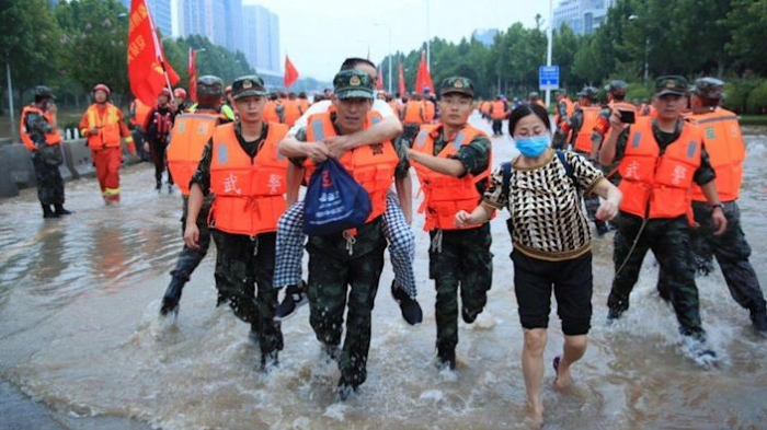 Typhoon In-Fa sweeps into China after flooding chaos
