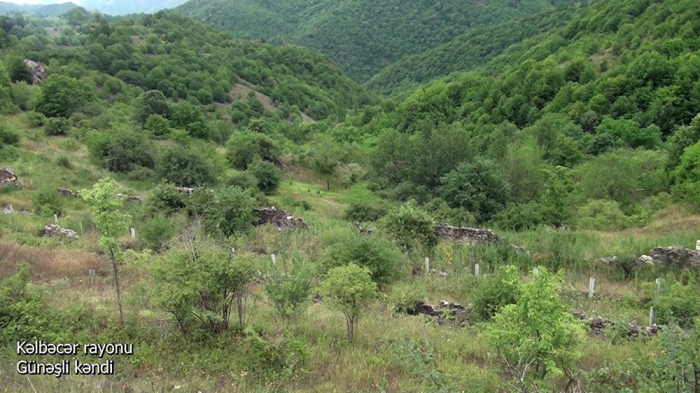   Gunashli village of Azerbaijan’s Kalbajar district –   VIDEO    