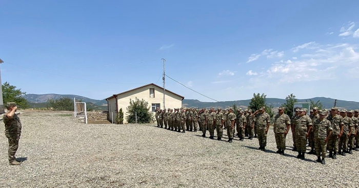  Auf dem Territorium der Region Chodschali wurde eine neue Militäreinheit eröffnet  - VIDEO  