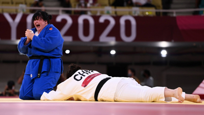   Olympische Spiele in Tokio:   Irina Kindzerska gewinnt Aserbaidschans erste Medaille bei den Spielen