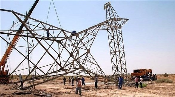 العراق يعلن تعرض خطوط كهربائية لأعمال "إرهابية"