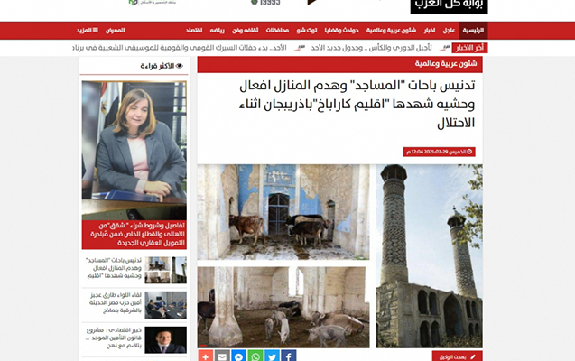   صحفيون مصريون كتب عن زياراتهم إلى كاراباخ  
