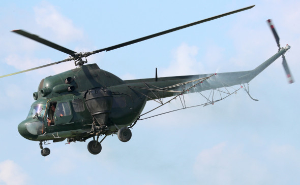 Ukraynada helikopter qəzası,  ölənlər var 