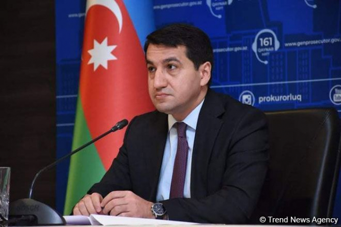   بناء على تعليمات من الرئيس إلهام علييف ، سترسل فرق إغاثة من أذربيجان إلى الشقيقة تركيا -   حكمت حاجييف    