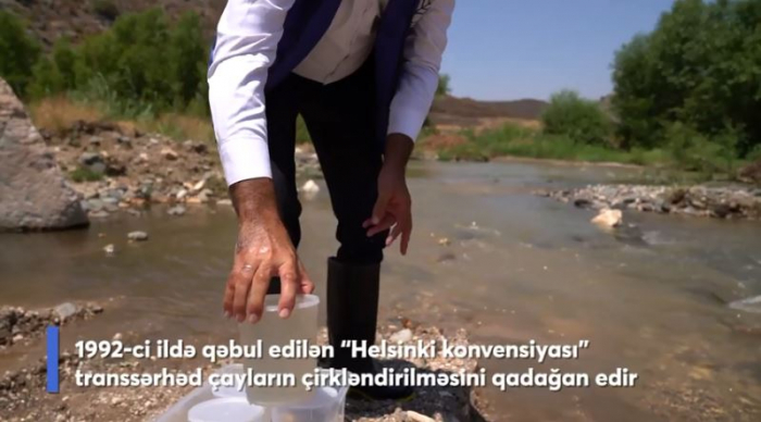       Erməni ekoterroru:   Oxçuçayla bağlı araşdırma-   VİDEO      
