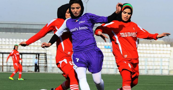 إجلاء لاعبات من الفريق الوطني الأفغاني لكرة القدم من كابل