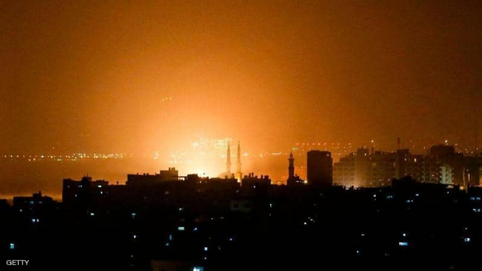 غارات جوية إسرائيلية تستهدف 4 مواقع لحماس في غزة