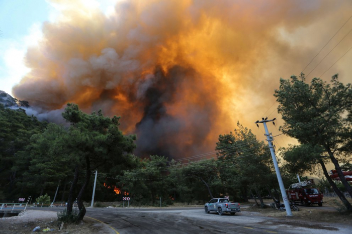 Las   fotos   muy tristes de los incendios en Turquía que ya dejaron al menos seis muertos